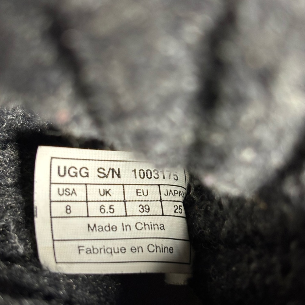 UGG Boots with Knit Accents - 8 - Picture 5 of 6